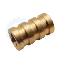 Custom copper brass CNC machining components