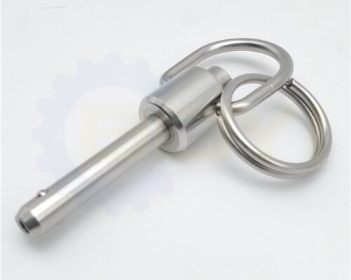 Ring handlequick release ball lock pins