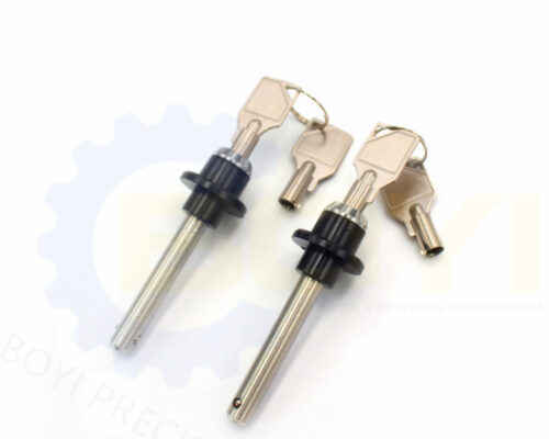 key lock quick release pins