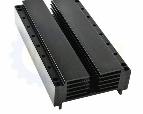 Aluminum extrusion electronic heat sink CNC machining heatsink