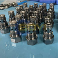 CNC machining precison valve sleeve, valve core