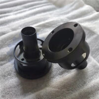 Custom CNC machining high speed motor housing enclosures shell