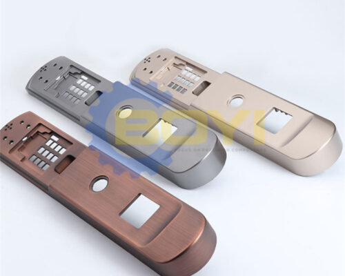 Aluminum die castings fingerprint lock panel