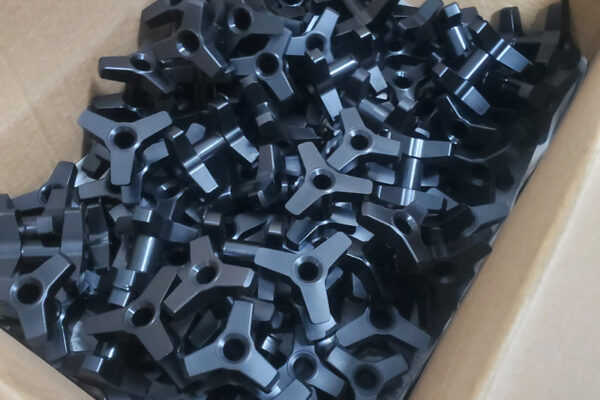 CNC turning plastic components