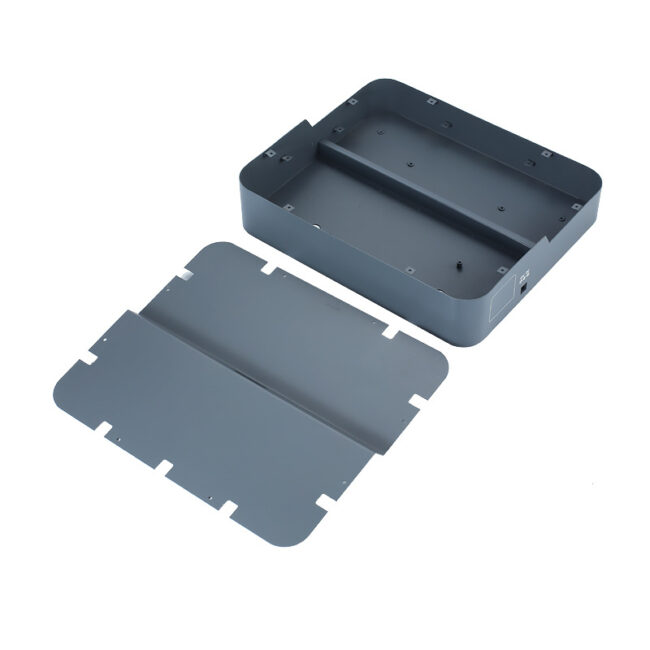 Sheet metal aluminum electronic shell manufacturing